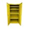 Steel Cabinets Usa Storage Cabinet, 72 in H, 36 in W, Yellow, 4 Shelves UA-362472-Y - alternate 3